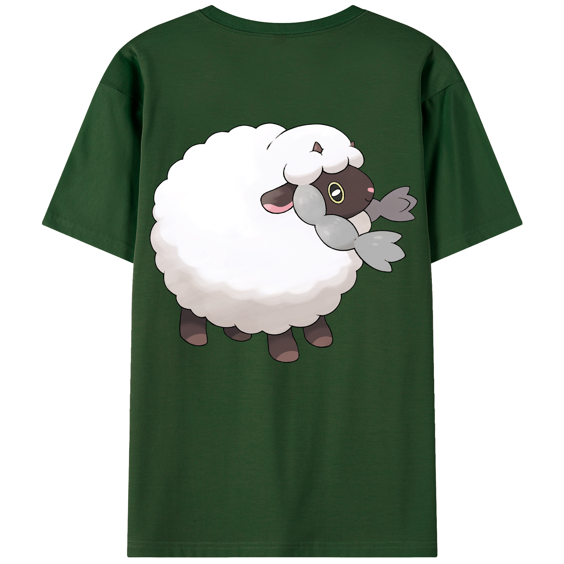 （画像用） ポケットモンスター Pokémon 綿100％半袖Tシャツ（背面プリント）